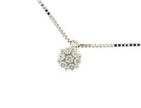 Anhänger Mirco Visconti Dame in Gold Diamante 0.08 Ct AB558/10 - AB558/10